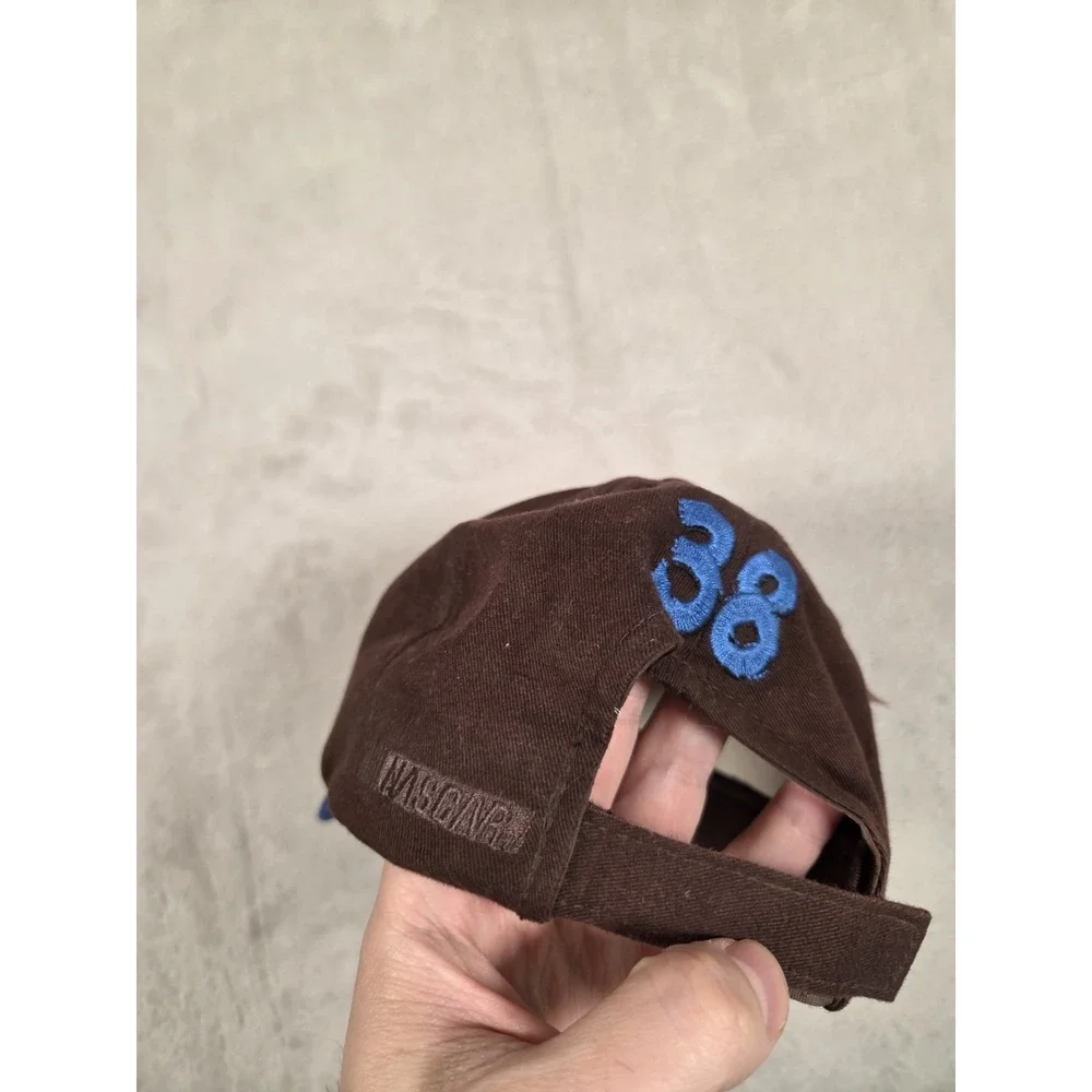 New M&Ms Racing Team Strapback Hat Elliot Sadler Nascar Embroidered Cap - Picture 3 of 5